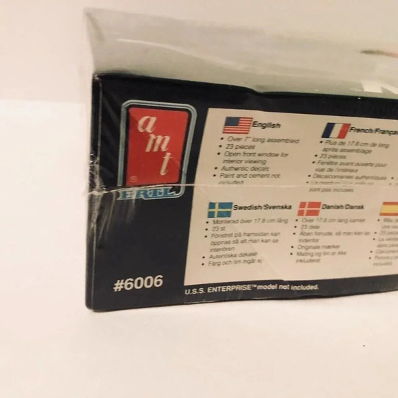 Vtg 1991 Star Trek  Special Edition Galileo II Shuttlecraft Model AMT ERTL 6006 - Picture 10 of 16